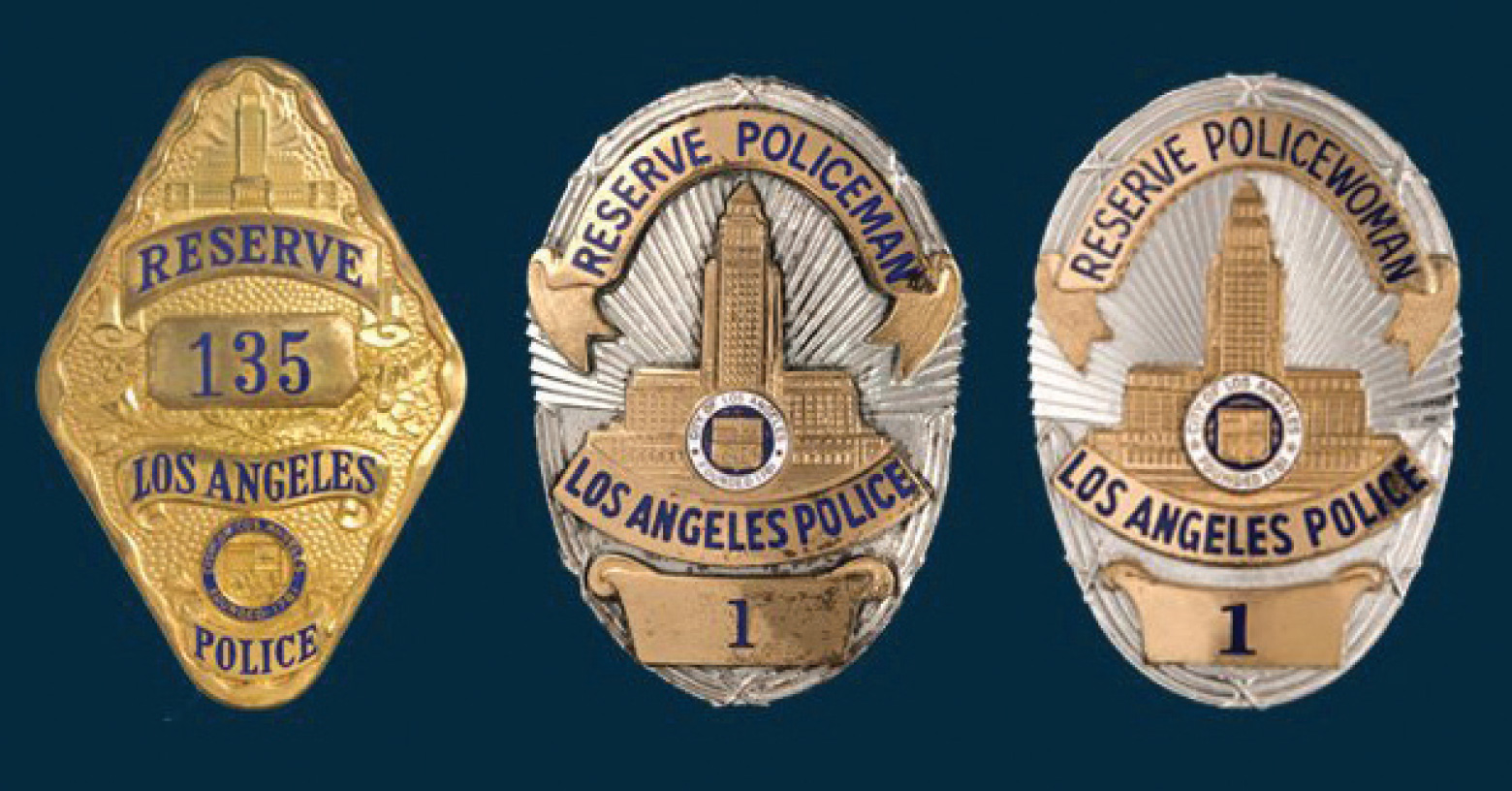 Vintage 1950's metal toy Special Deputy Sheriff Badge 